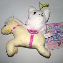 サンリオ　しゅがふわ　かる〜せるちいさなペアぬいぐるみ　はなまるおばけ①