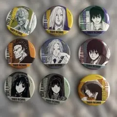 サカモトデイズ　タワーレコード　缶バッジ　南雲与市　神々廻　豹　大佛　篁　四ツ村