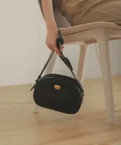 SENSE OF PLACE ヴィンテージライクシボショルダーバッグ