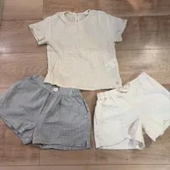 トップス ショートパンツ 3点セットのサムネイル