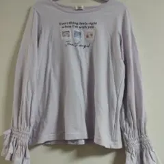 JENNI LOVE♡140.150 袖がリボンのトップス　メゾピアノ好き