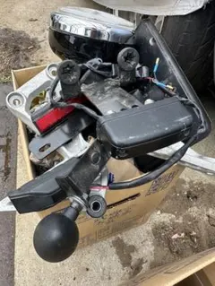 CBR250RR,mc22、メーターステー、ライトステーセット、ライト片目付き