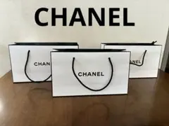 CHANEL 白いショッパー 3個セット