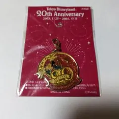 非売品 東京ディズニーランド 20周年 チャーム ミッキー