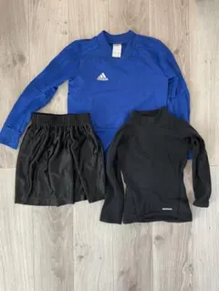 キッズ　サッカーウェアあったか3点セット　130センチ