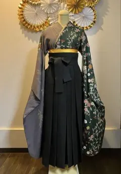 高級振袖　袴Mサイズ　2点セット