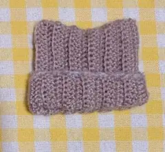 ぬい　ネコ耳ニット帽