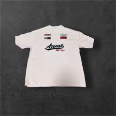 即購入ok！　刺繍　ロゴ入りホワイトTシャツ