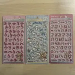 【国内正規品】ボンボンドロップシール サンリオ 3点セット