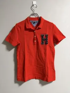 TOMMY HILFIGER ポロシャツ レッド Ｓサイズ　未使用品　赤