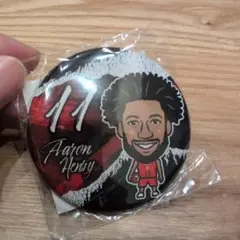 名古屋ダイヤモンドドルフィンズ　アーロンヘンリー選手缶バッチ