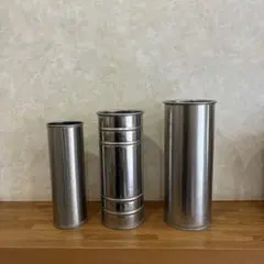 ステンレス　バケツ　業務用　花筒　細長い 3個セット