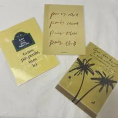 インテリアポストカード　ほぼ新品（撮影のため開封）