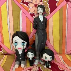 鬼滅の刃 無限列車編 ぽてっとフィギュア ちょこのっこ 魘夢 ４体セット