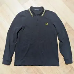 【FRED PERRY】フレッドペリー/長袖ポロシャツ/刺繍/ロゴ/
