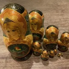 マトリョーシカ 聖像画 10ピース　キリスト マトリョーシカ 聖像画 10ピース キリスト - メルカリ