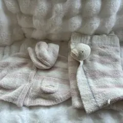 ジェラートピケ⭐︎ポンチョ＆ブランケット　訳あり