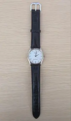 【未使用】腕時計 レザー ブラック