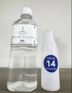 ホワイトシリカ 1000ml ミニボトル付 シリカクリーエーション ケイ素