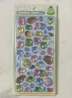 【正規品】ボンボンドロップシール 水族館 新作 カエル