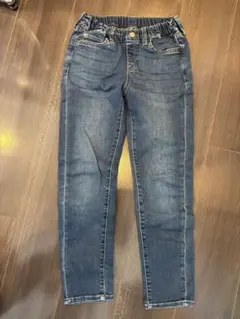 ユニクロ　ジーンズ 130 ブルー