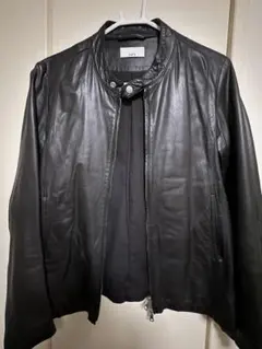 Lui's ブラックレザージャケット S