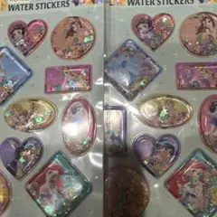 Seria ウォーターシール ディズニープリンセス 売切商品 人気 2枚セット
