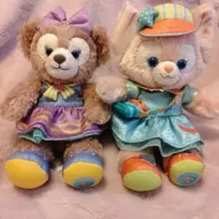 2025年香港ディズニーパレード、シェリーメイss＆リーナベルss2体セット