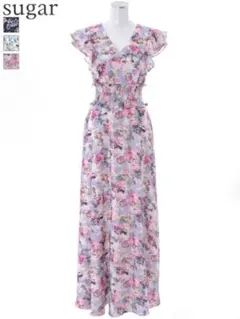 sugar 花柄フリルドレス 銀座クチュール