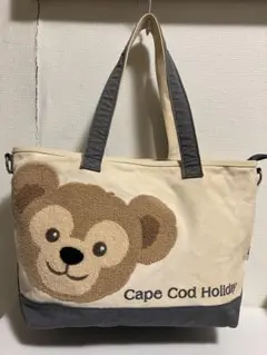 【すぐ発送】ケープコッドホリデー ダッフィー トートバッグ ショルダーバッグ