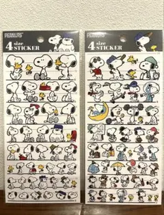 4サイズステッカー スヌーピー SNOOPY シール