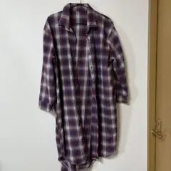 値下げ！anap mimpi★アナップミンピ★ロングチェックシャツのサムネイル
