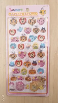 ボンボンドロップシール　めめっち　たまごっち