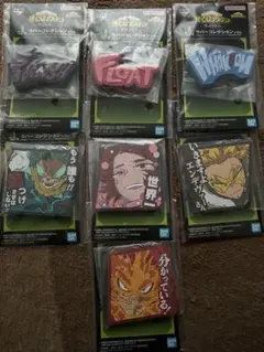 僕のヒーローアカデミア　一番くじ　ラバーキーホルダー 7個セット