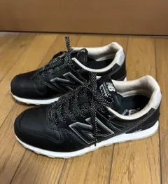 ニューバランス スニーカー WR996EBL 黒　23.5