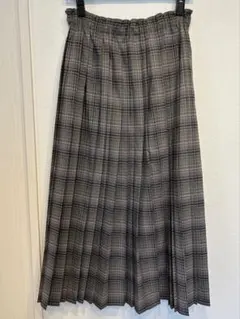 URBAN RESEARCH DOORS チェック柄プリーツスカート