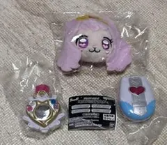 プリキュア ガチャ　ぬいぐるみヘアクリップ　ミニチュアライトセレクション2種