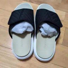 ☆AKAISHI☆リカバリーフィットサンダル☆ブラック☆Ｌ☆室内履き☆のサムネイル