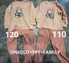 SPY FAMILY パジャマセット 110 120 UNIQLO　AIRism