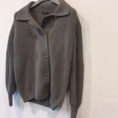 Cruciani クルチアーニ カーディガン グリーン セーター ニットのサムネイル