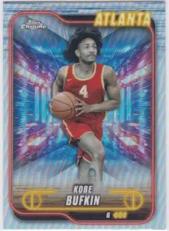 KOBE BUFKIN 2024-25 TOPPS CHROME REF