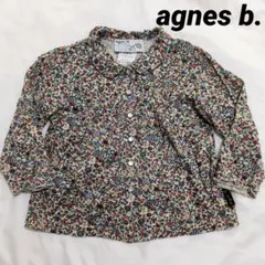 agnis b. 花柄シャツ 2ans