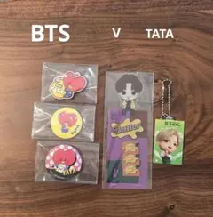 【テテ V 】バッジ・キーホルダー ブックマーク BTS TinyTAN