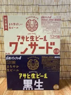 アサヒ　ワンサード　マルエフ黒生のサムネイル