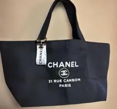 CHANEL トートバッグ 黒　ノベルティ
