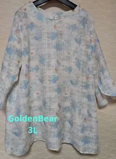 《Golden Bear》大きいサイズ七分袖チュニック(3L)のサムネイル