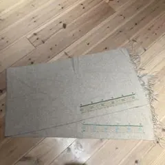 【新品・未使用】チベットアーリーカシミヤ100%  無染色マフラー　スカーフ