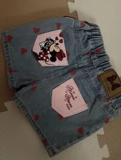 ミニーマウス デニムショーツ 90
