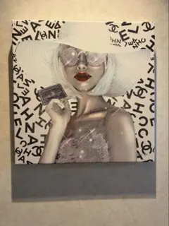 オリバーガル　アートパネル　CHANEL ブラックカード40×40 オリバーガル アートパネル CHANEL ブラックカード40×40 - メルカリ