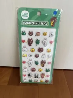 LINE FRIENDS ぷくぷくシールのサムネイル